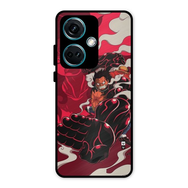 Luffy Gear Fourth Metal Back Case for OnePlus Nord CE 3 5G